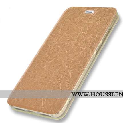 Coque iPhone 6/6s Plus Cuir Fluide Doux Téléphone Portable Or Étui Housse Doré