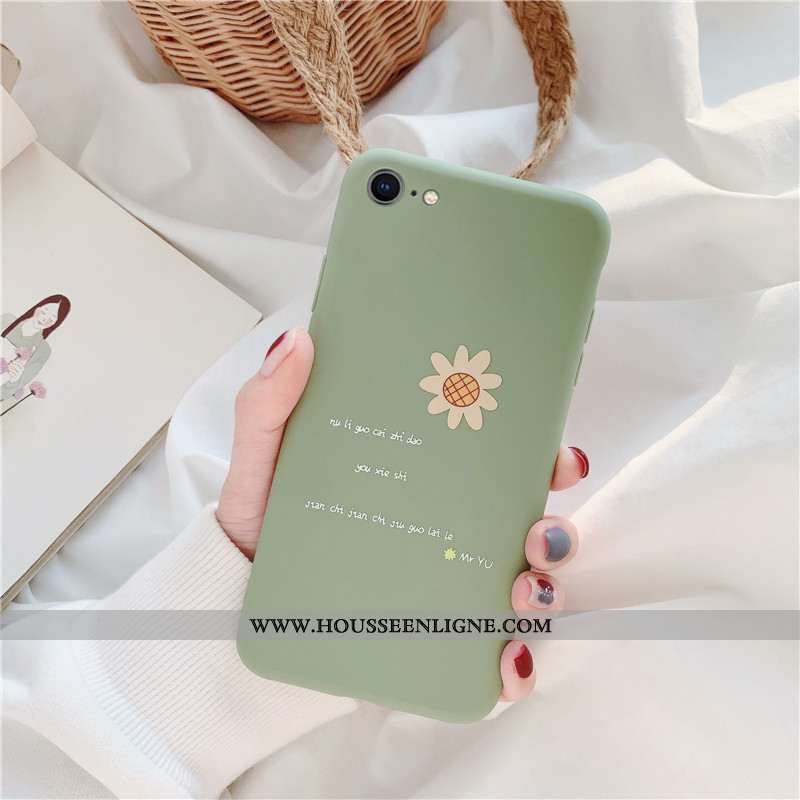 Coque iPhone 6/6s Plus Délavé En Daim Silicone Étui Incassable Protection Bleu Téléphone Portable