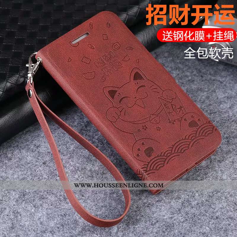 Coque iPhone 6/6s Plus Ornements Suspendus Cuir Gris Fluide Doux Business Tout Compris Housse