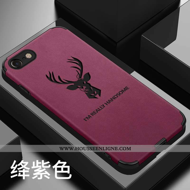 Coque iPhone 6/6s Plus Tendance Fluide Doux Rouge Créatif Europe Net Rouge
