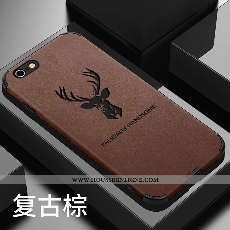 Coque iPhone 6/6s Plus Tendance Fluide Doux Rouge Créatif Europe Net Rouge