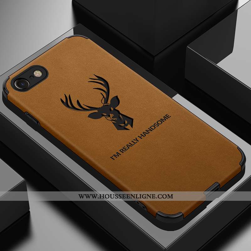 Coque iPhone 6/6s Plus Tendance Fluide Doux Rouge Créatif Europe Net Rouge