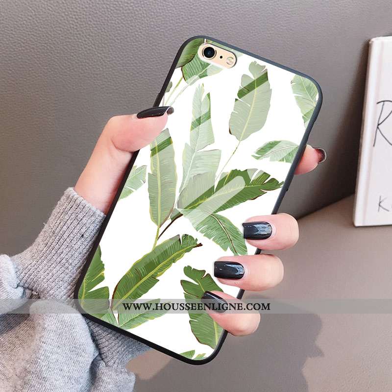 Coque iPhone 6/6s Plus Verre Ultra Vert Légère Incassable Téléphone Portable Verte