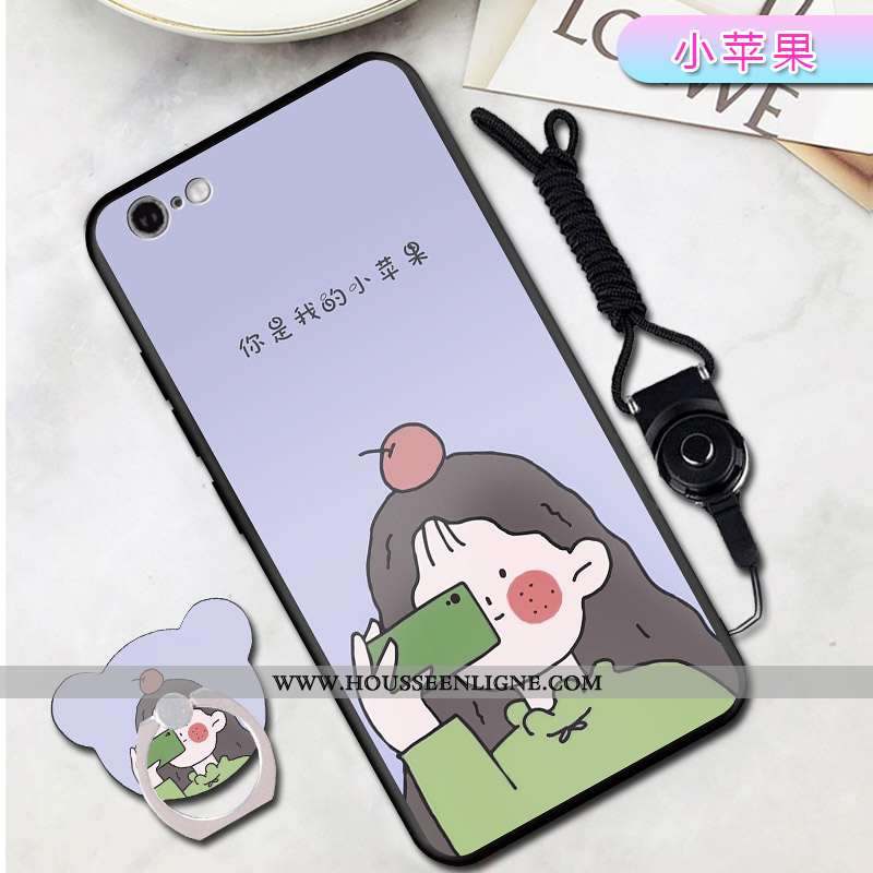 Coque iPhone 6/6s Silicone Personnalité Téléphone Portable Fluide Doux Tout Compris Rouge