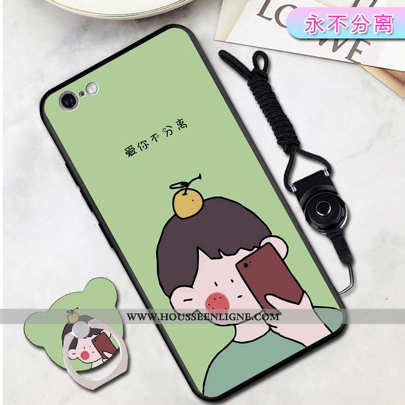 Coque iPhone 6/6s Silicone Personnalité Téléphone Portable Fluide Doux Tout Compris Rouge
