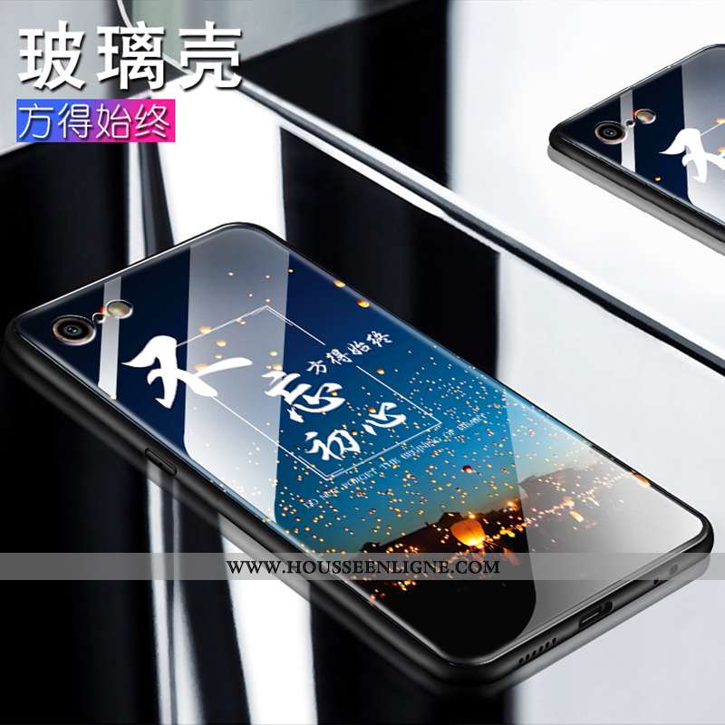 Coque iPhone 6/6s Tendance Fluide Doux Tout Compris Créatif Mode Personnalité Verre Noir