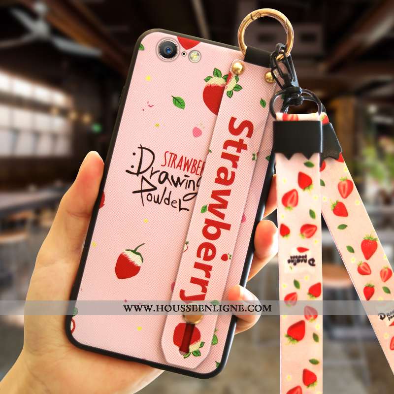 Coque iPhone 6/6s Tendance Silicone Téléphone Portable Rose