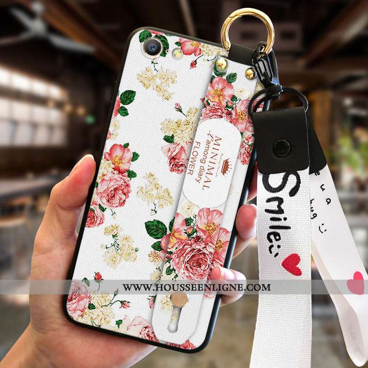 Coque iPhone 6/6s Tendance Silicone Téléphone Portable Rose