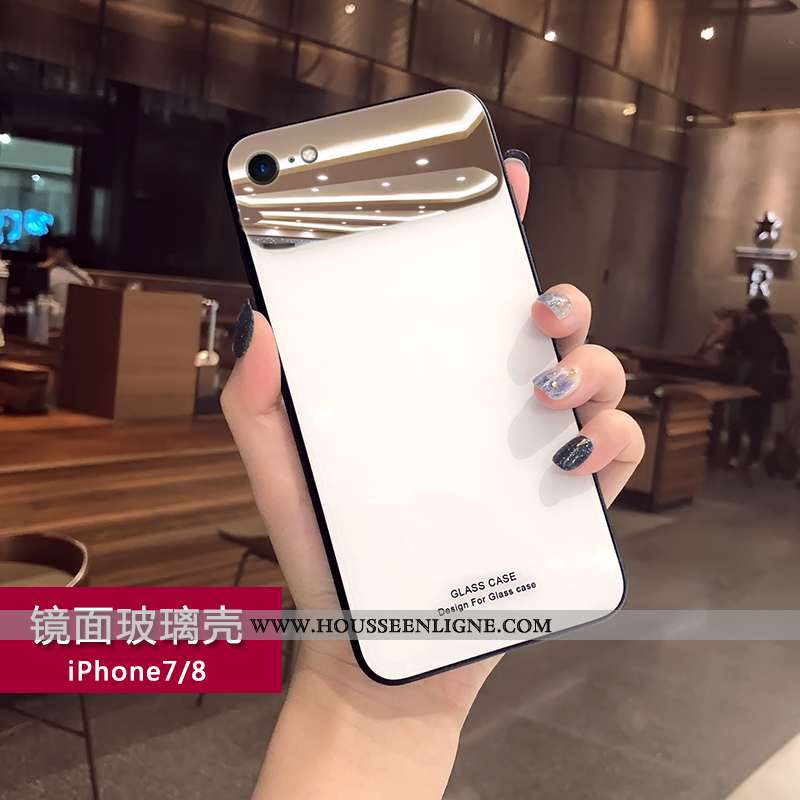 Coque iPhone 7 Créatif Tendance Nouveau Personnalité Rose Tout Compris