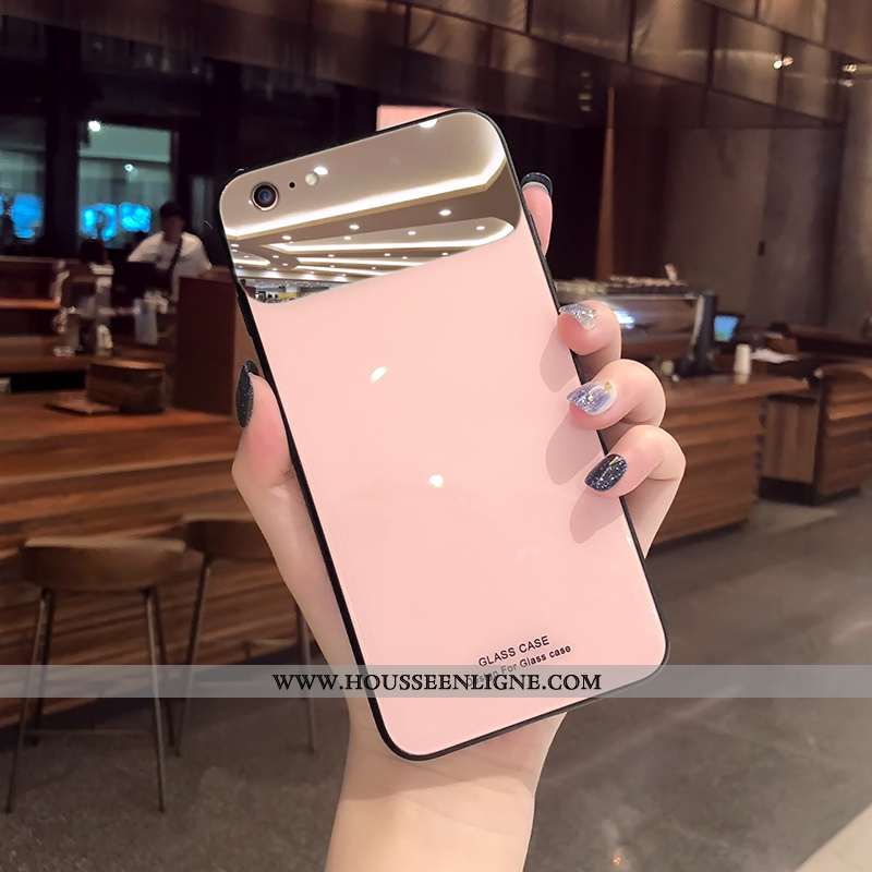 Coque iPhone 7 Créatif Tendance Nouveau Personnalité Rose Tout Compris