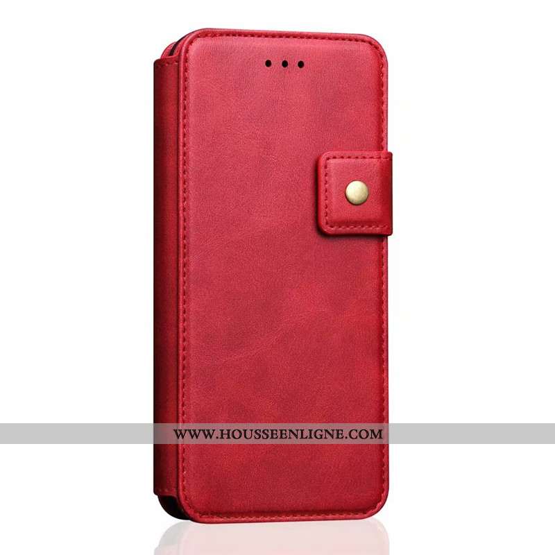 Coque iPhone 7 Cuir Protection Business Créatif Incassable Tout Compris Rouge