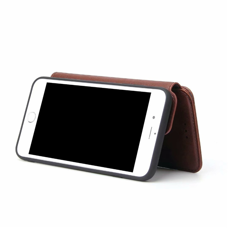Coque iPhone 7 Cuir Protection Business Créatif Incassable Tout Compris Rouge