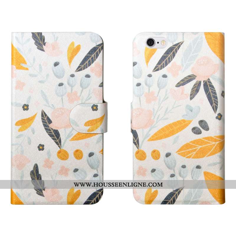 Coque iPhone 7 Fluide Doux Silicone Téléphone Portable Protection Cuir Housse Net Rouge Bleu
