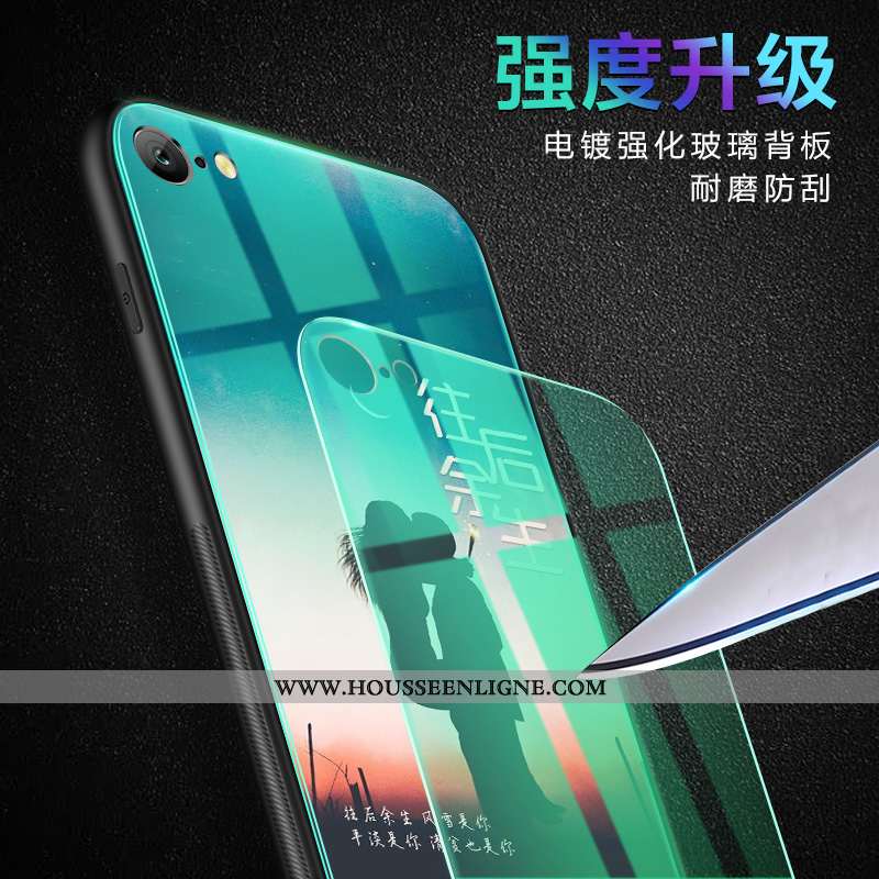 Coque iPhone 8 Créatif Ultra Légère Protection Tendance Personnalité Net Rouge Rose