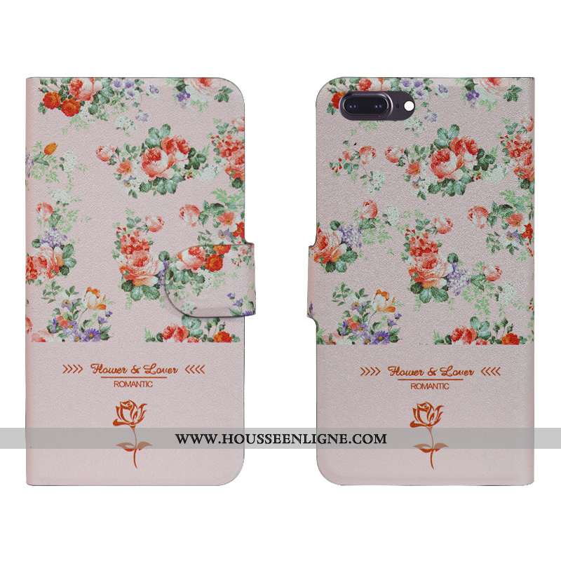 Coque iPhone 8 Plus Fluide Doux Silicone Cuir Noir Luxe Téléphone Portable Nouveau