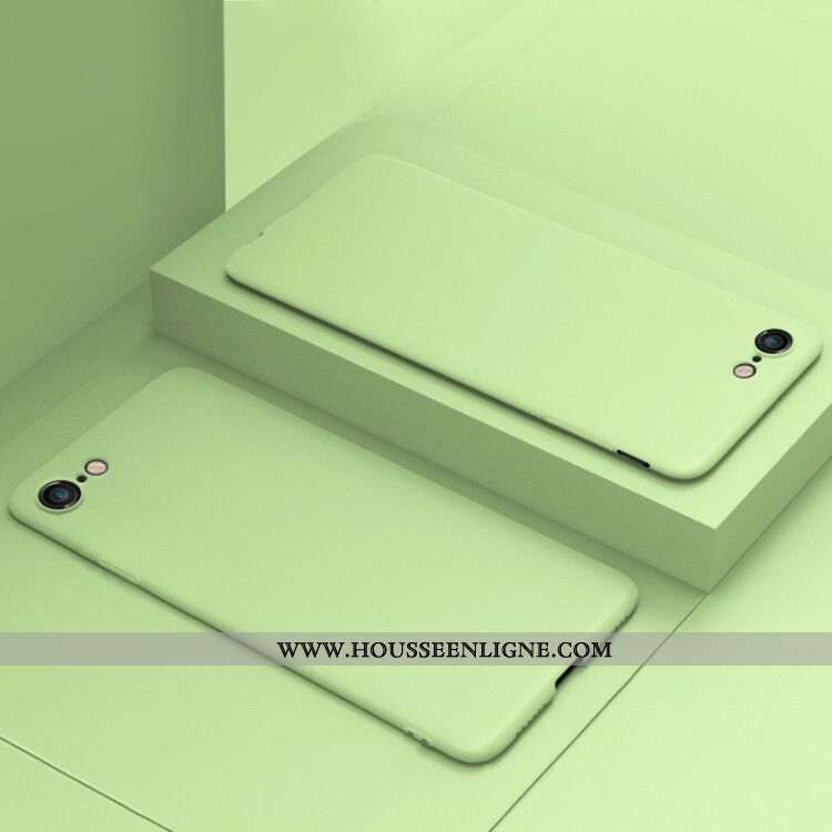 Coque iPhone 8 Protection Vert Téléphone Portable Étui Verte