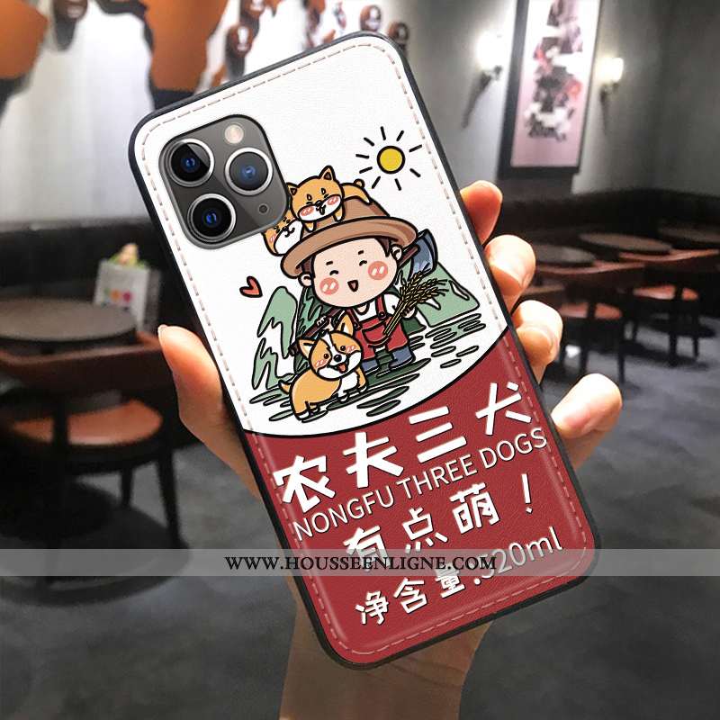 Coque iPhone Se (nouveau) Créatif Gaufrage Nouveau Incassable Cuir Bleu Tout Compris