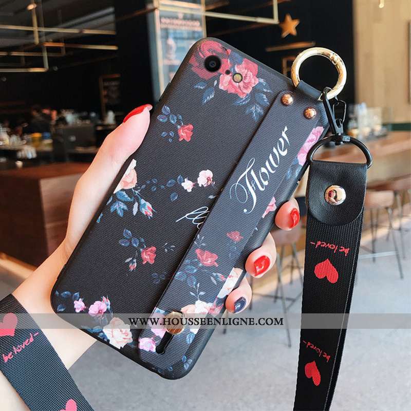 Coque iPhone Se (nouveau) Ornements Suspendus Personnalité Frais Étui Silicone Téléphone Portable Pe