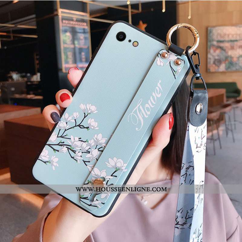 Coque iPhone Se (nouveau) Ornements Suspendus Personnalité Frais Étui Silicone Téléphone Portable Pe
