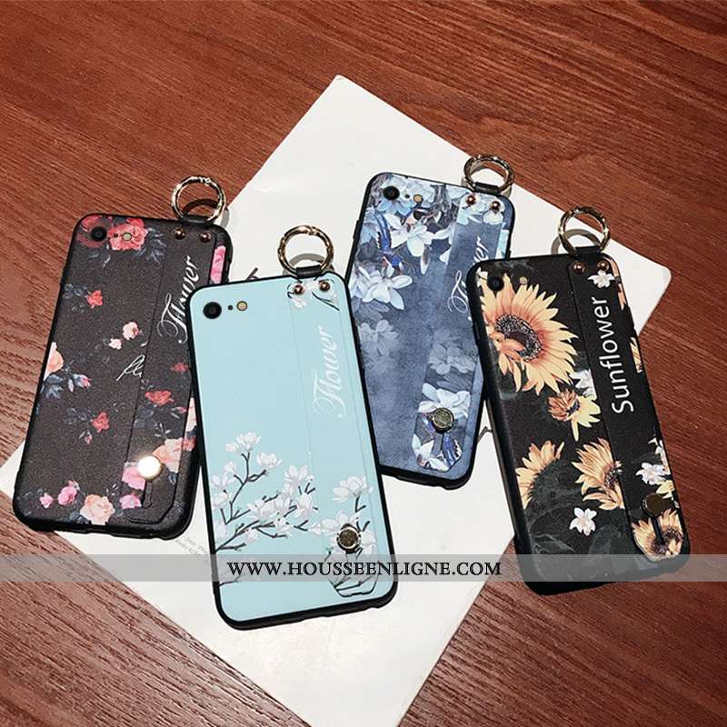 Coque iPhone Se (nouveau) Ornements Suspendus Personnalité Frais Étui Silicone Téléphone Portable Pe