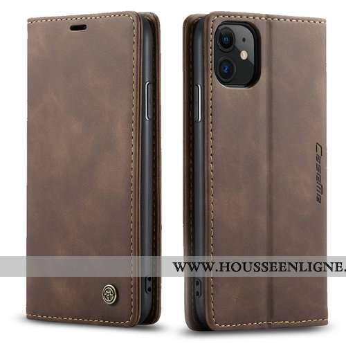Coque iPhone X Créatif Cuir Incassable Business Téléphone Portable Noir