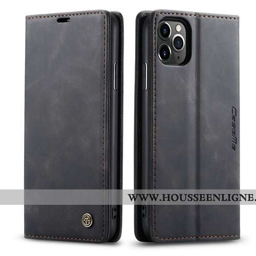 Coque iPhone X Créatif Cuir Incassable Business Téléphone Portable Noir