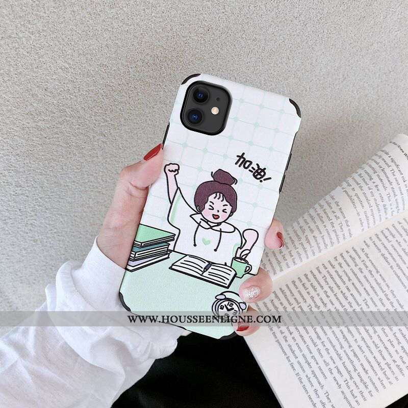 Coque iPhone X Silicone Délavé En Daim Antidérapant Fluide Doux Modèle Fleurie Étui Vert Verte