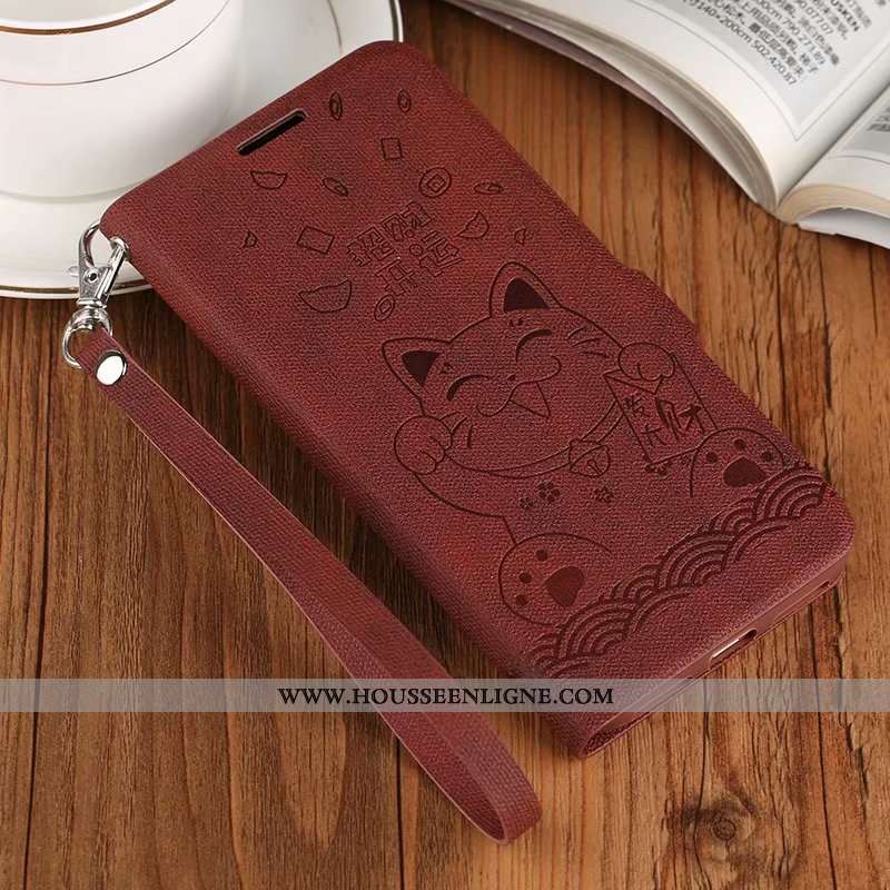 Coque iPhone Xr Protection Cuir Téléphone Portable Étui Tout Compris Incassable Gris