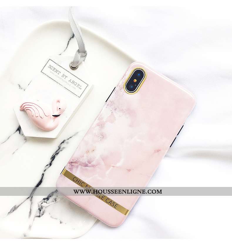 Coque iPhone Xs Fluide Doux Silicone Noir Vent Protection Incassable Tendance