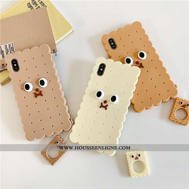 Coque iPhone Xs Personnalité Créatif Tout Compris Incassable Téléphone Portable Ornements Suspendus 