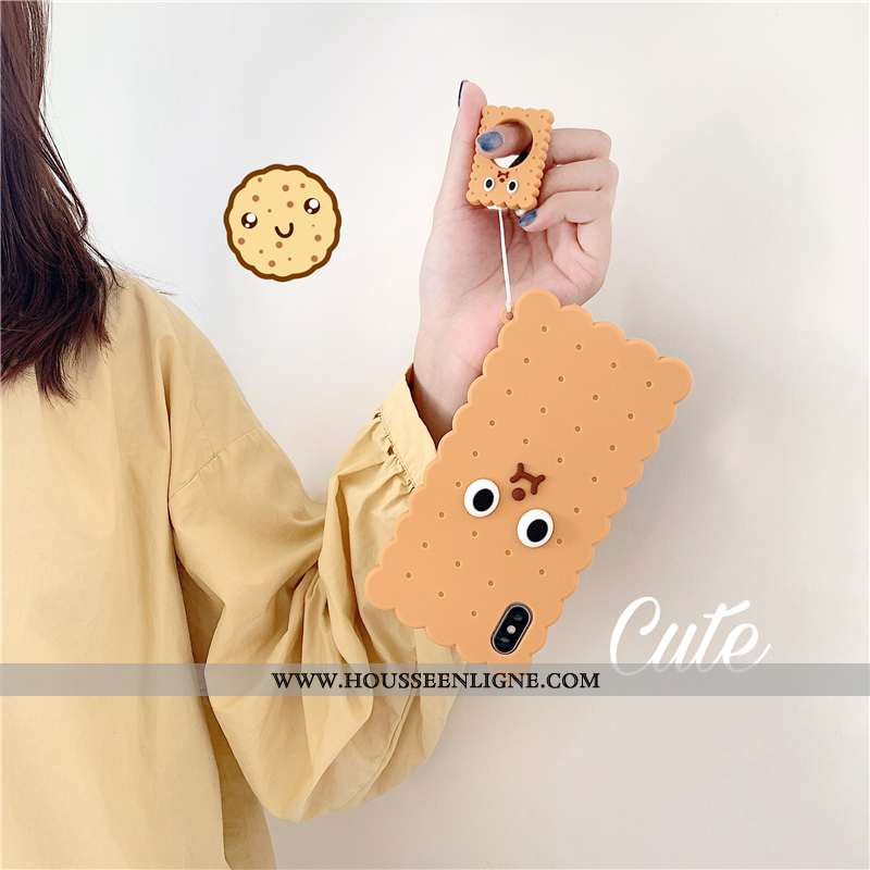 Coque iPhone Xs Personnalité Créatif Tout Compris Incassable Téléphone Portable Ornements Suspendus 