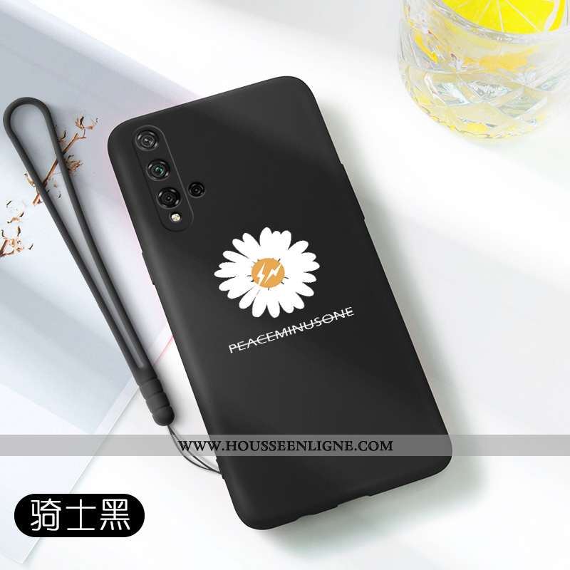 Housse Honor 20 Légère Silicone Incassable Téléphone Portable Protection Personnalité Tendance Rouge