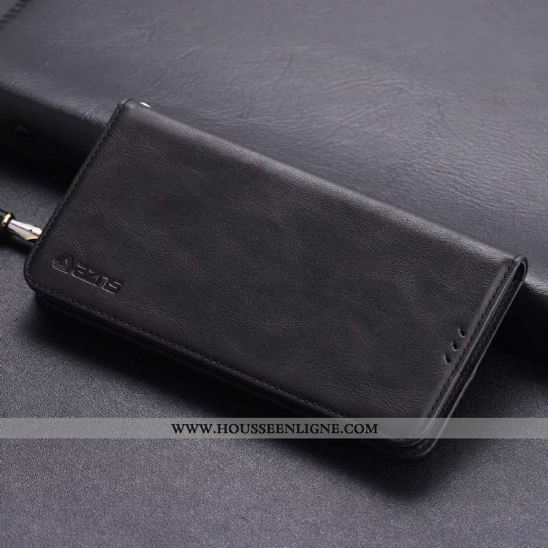 Housse Honor 20 Pro Cuir Protection Téléphone Portable Incassable Rouge Portefeuille Étui