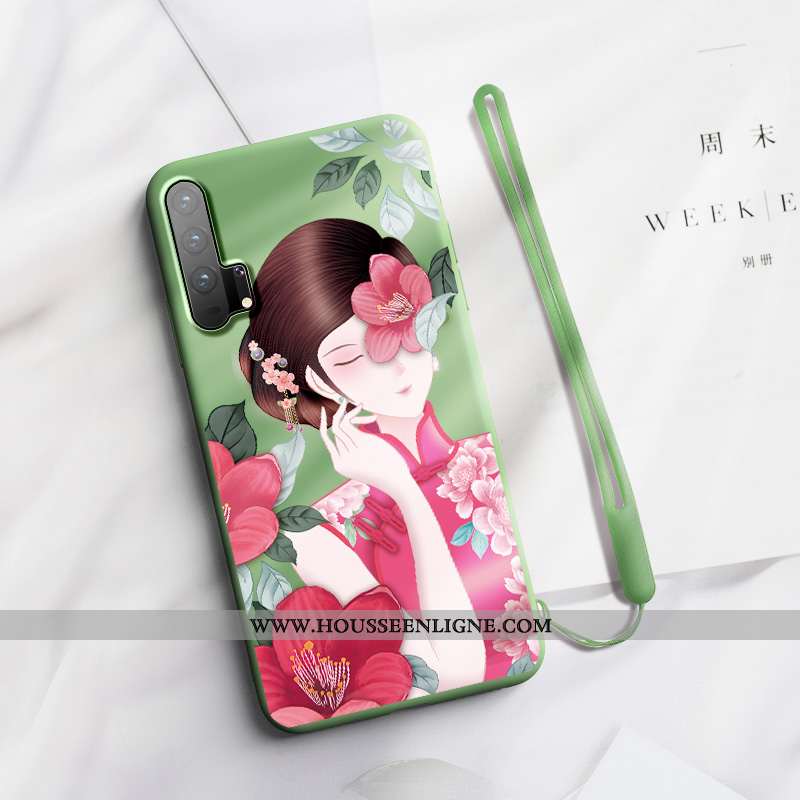 Housse Honor 20 Pro Légère Silicone Coque Jeunesse Tout Compris Ultra Créatif Verte