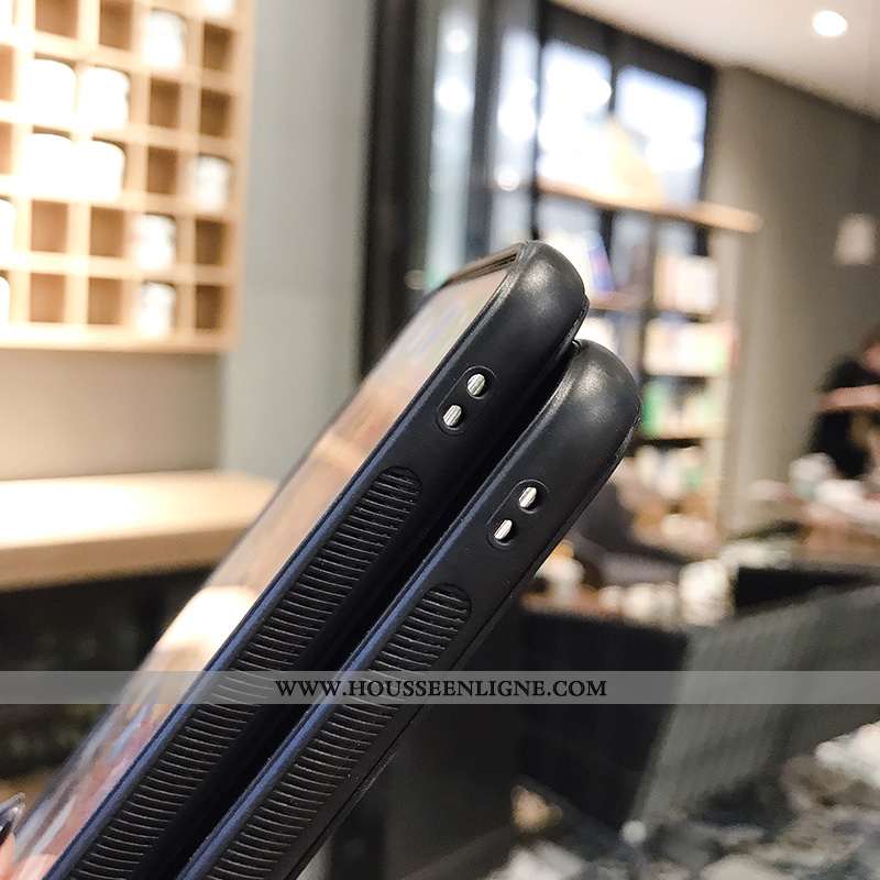 Housse Honor 20 Pro Personnalité Dessin Animé Charmant Noir Verre Nouveau Incassable
