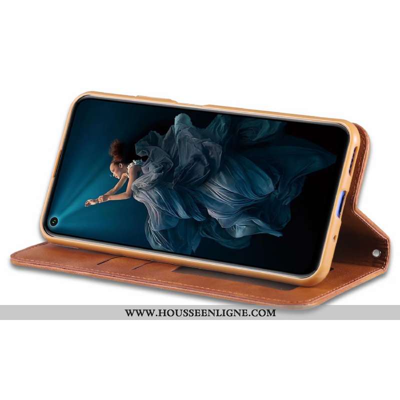 Housse Honor 20 Pro Protection Cuir Marron Coque Incassable Tout Compris Business