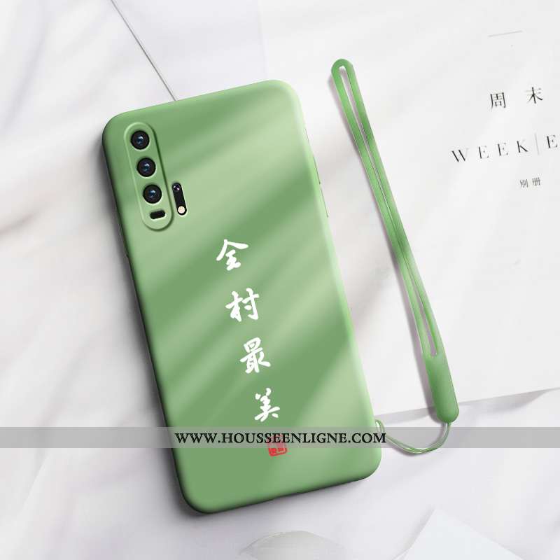 Housse Honor 20 Pro Protection Ornements Suspendus Créatif Coque Jeunesse Personnalité Vert Verte