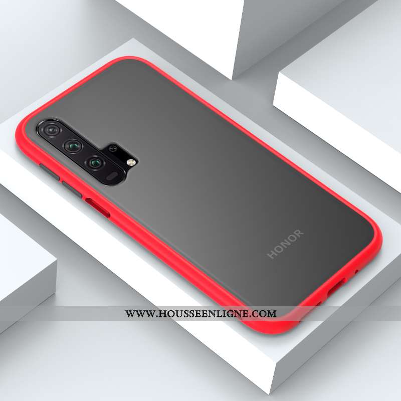Housse Honor 20 Pro Protection Tendance Téléphone Portable Coque Incassable Clair Étui Bleu