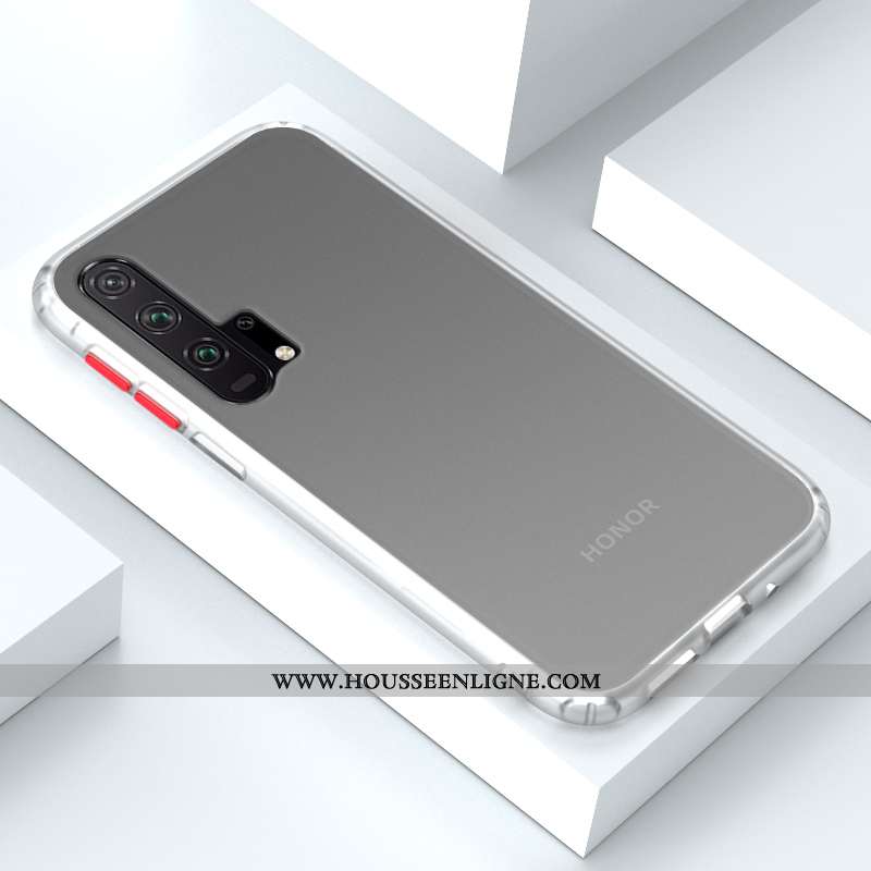 Housse Honor 20 Pro Protection Tendance Téléphone Portable Coque Incassable Clair Étui Bleu