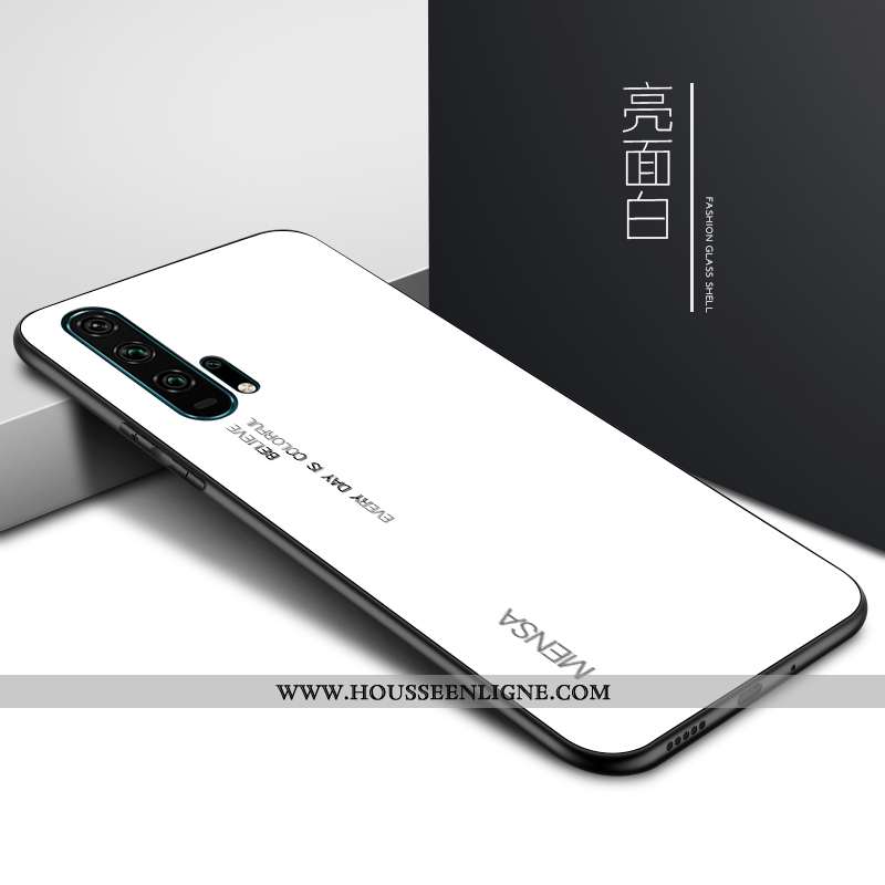 Housse Honor 20 Pro Protection Verre Silicone Rouge Tendance Tout Compris Téléphone Portable