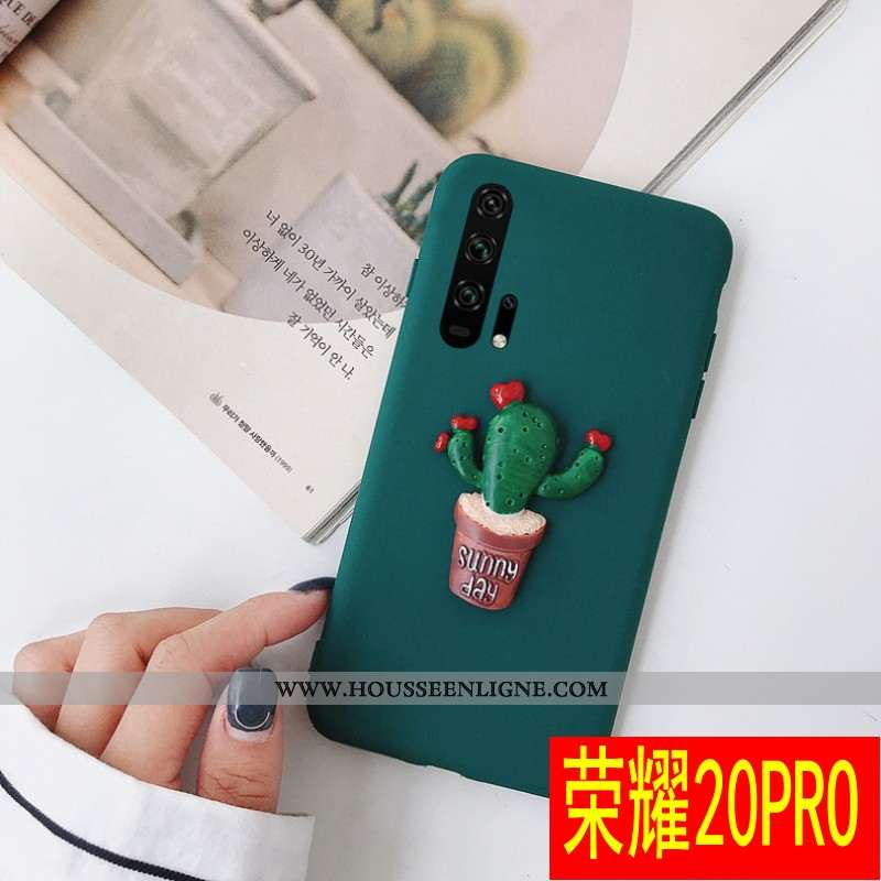 Housse Honor 20 Pro Tendance Fluide Doux Incassable Silicone Délavé En Daim Tout Compris Net Rouge V