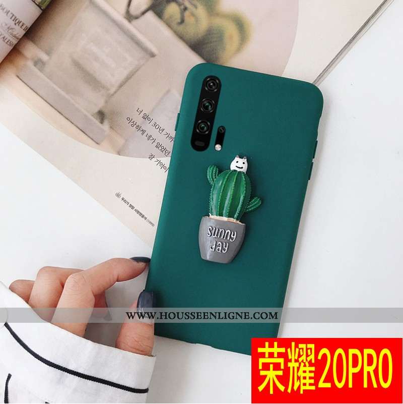 Housse Honor 20 Pro Tendance Fluide Doux Incassable Silicone Délavé En Daim Tout Compris Net Rouge V