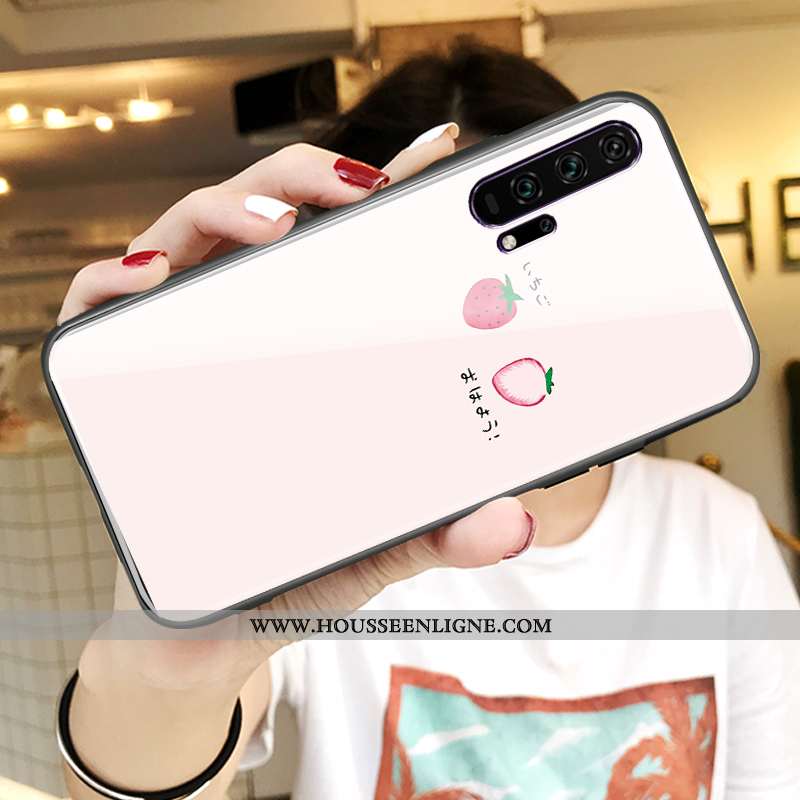 Housse Honor 20 Pro Tendance Légère Rose Téléphone Portable Tout Compris Fluide Doux Nouveau