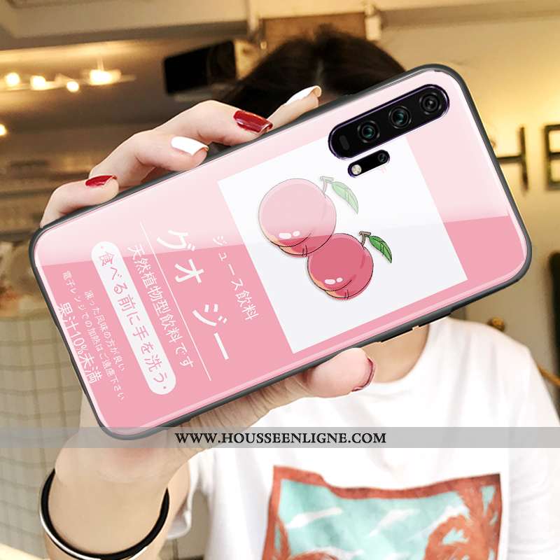 Housse Honor 20 Pro Tendance Légère Rose Téléphone Portable Tout Compris Fluide Doux Nouveau