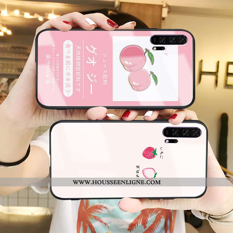 Housse Honor 20 Pro Tendance Légère Rose Téléphone Portable Tout Compris Fluide Doux Nouveau