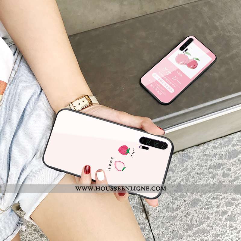Housse Honor 20 Pro Tendance Légère Rose Téléphone Portable Tout Compris Fluide Doux Nouveau