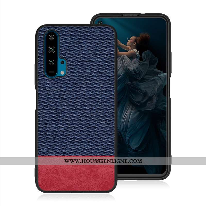 Housse Honor 20 Pro Ultra Tendance Téléphone Portable Créatif Étui Légère Mode Bleu Foncé