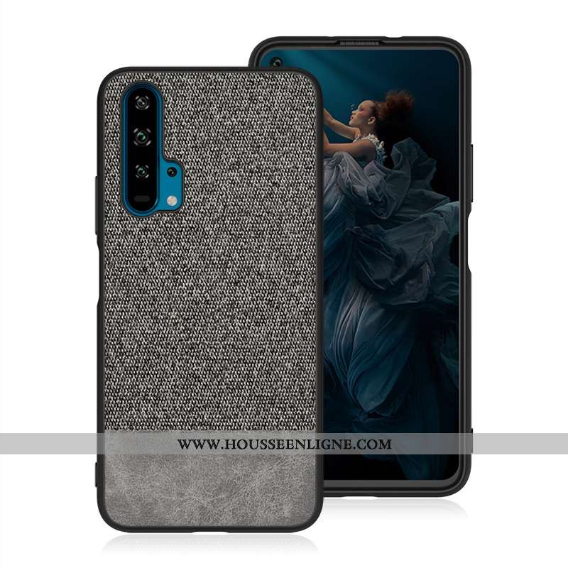 Housse Honor 20 Pro Ultra Tendance Téléphone Portable Créatif Étui Légère Mode Bleu Foncé