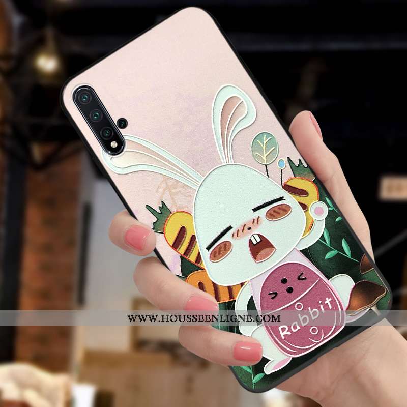 Housse Honor 20 Protection Délavé En Daim Nouveau Silicone Personnalité Créatif Fluide Doux Coloré