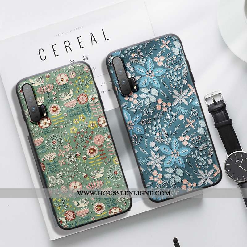 Housse Honor 20 Protection Personnalité Tendance Téléphone Portable Fluide Doux Étui Silicone Verte